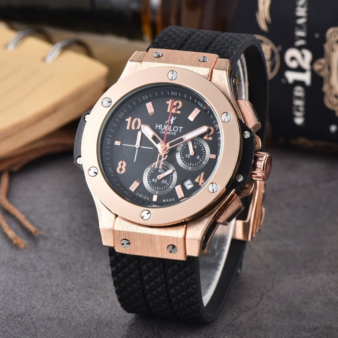 Montre homme tendance, mode et sport, à quartz, bracelet en caoutchouc, très demandée en gros