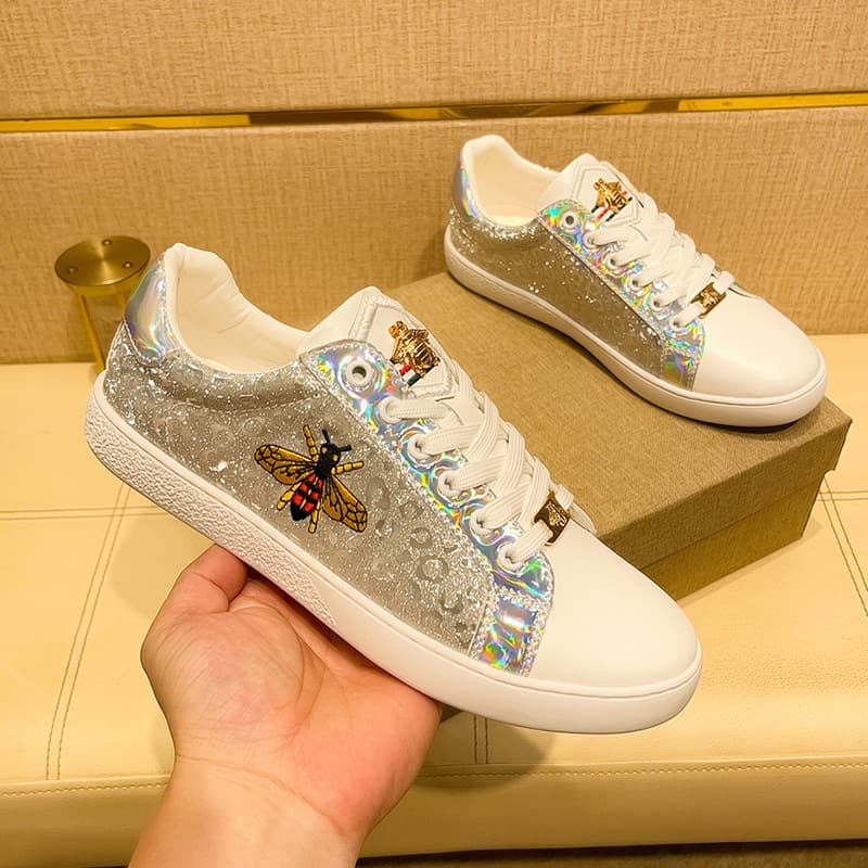 Men's New Style White Genuine Leather Sneakers Trendy Luxury Breathable Cowhide Comfortable Casual Shoes