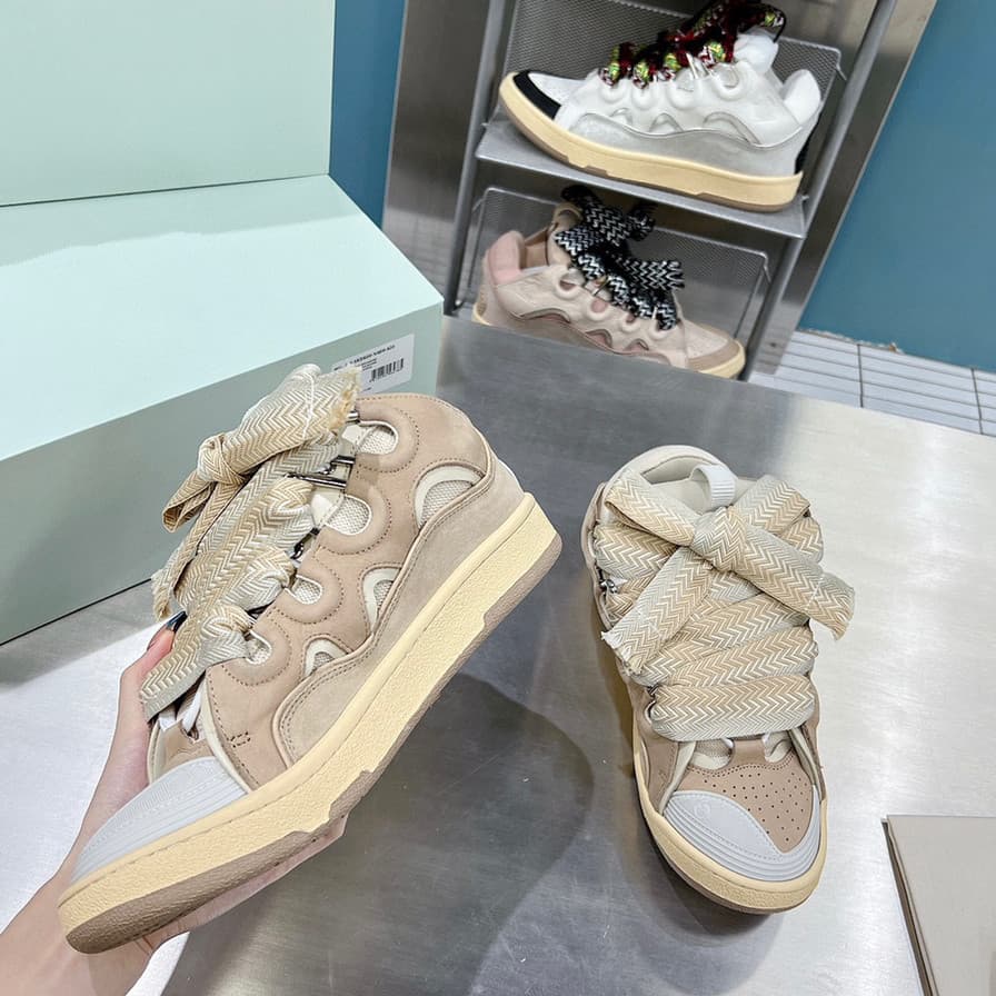 Chaussures de sport décontractées Cheng Yi, style papa, collection printemps 2026 : mocassins unisexes à semelle épaisse et lacets, idéales pou