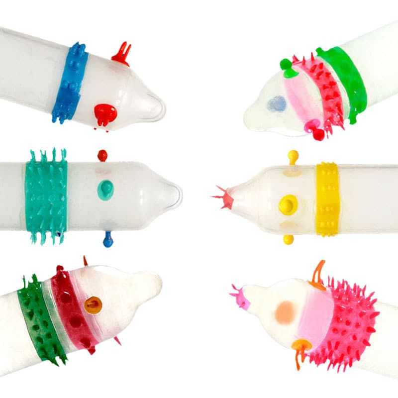 Special Shape Condom Crystal Set Adult Sex Set Fun Set