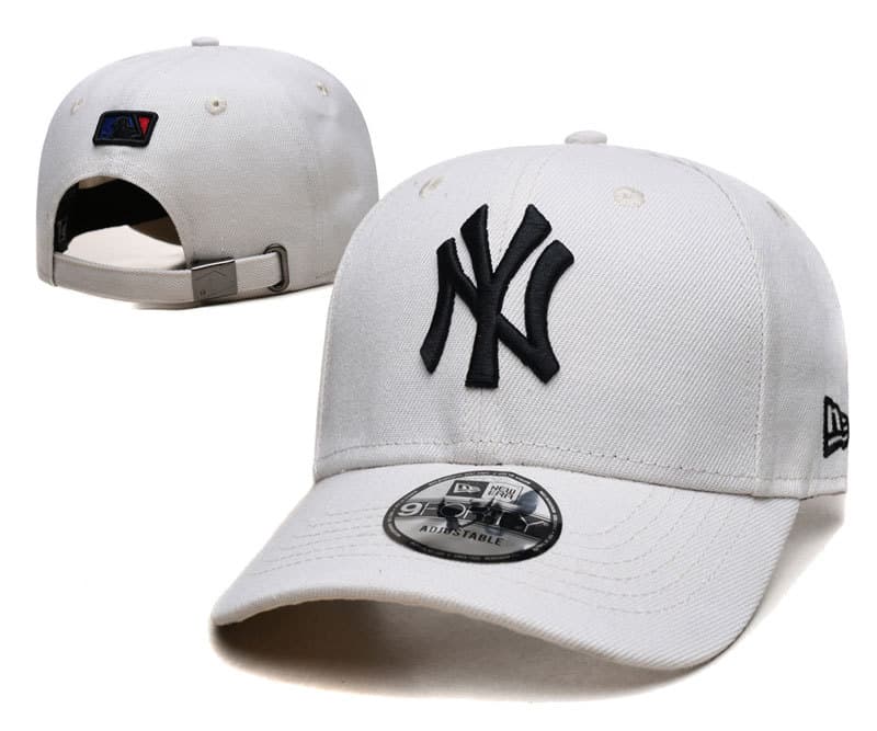 Casquette unisexe transfrontalière, grand logo, visière rigide, broderie, style sport décontracté NY, commerce extérieur