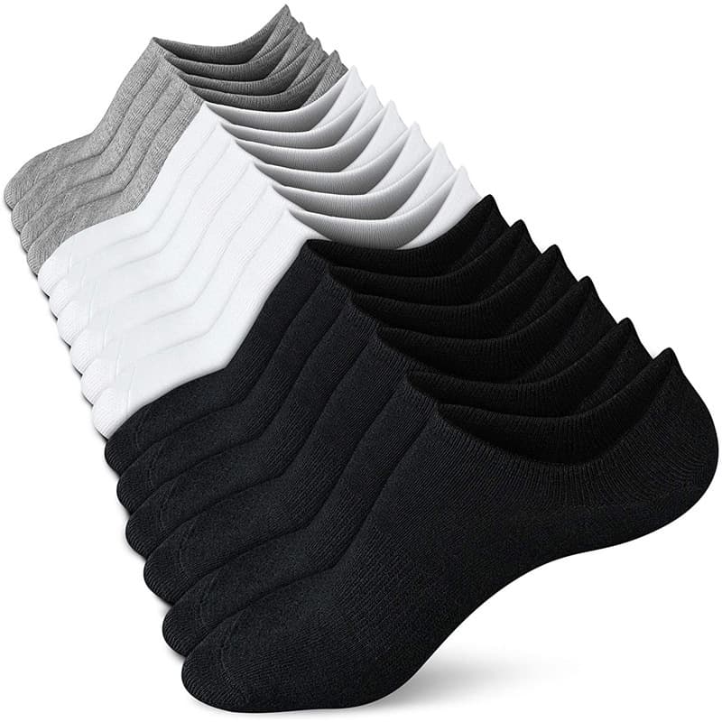 Shoe Accessories Men's Boat Socks Spring And Summer Short Socks Shallow Mouth Non Slip Heel Invisible