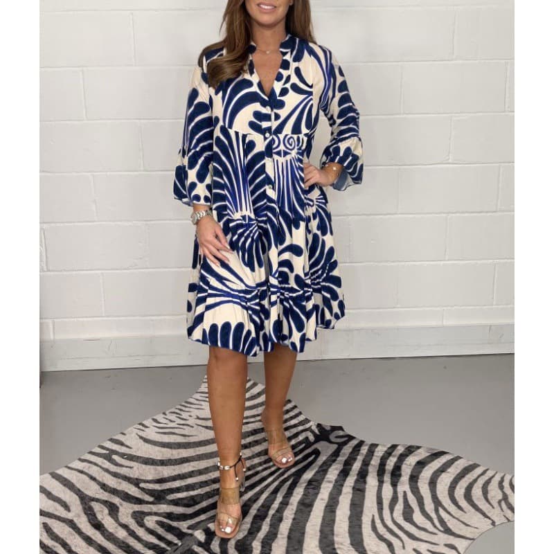 Popular Women's Printed Casual Dress
