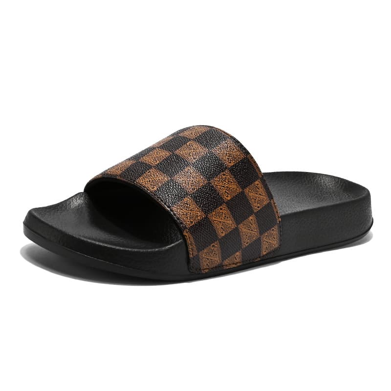 Large Size Men's Slippers Wear Sports Trend Indoor Home Anti-slip Wear-resistant Sandals