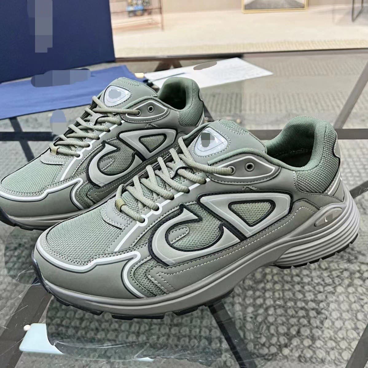 B30 CD Chaussure en maille légère, coupe basse, chaussures de sport et de loisirs pour hommes et femmes