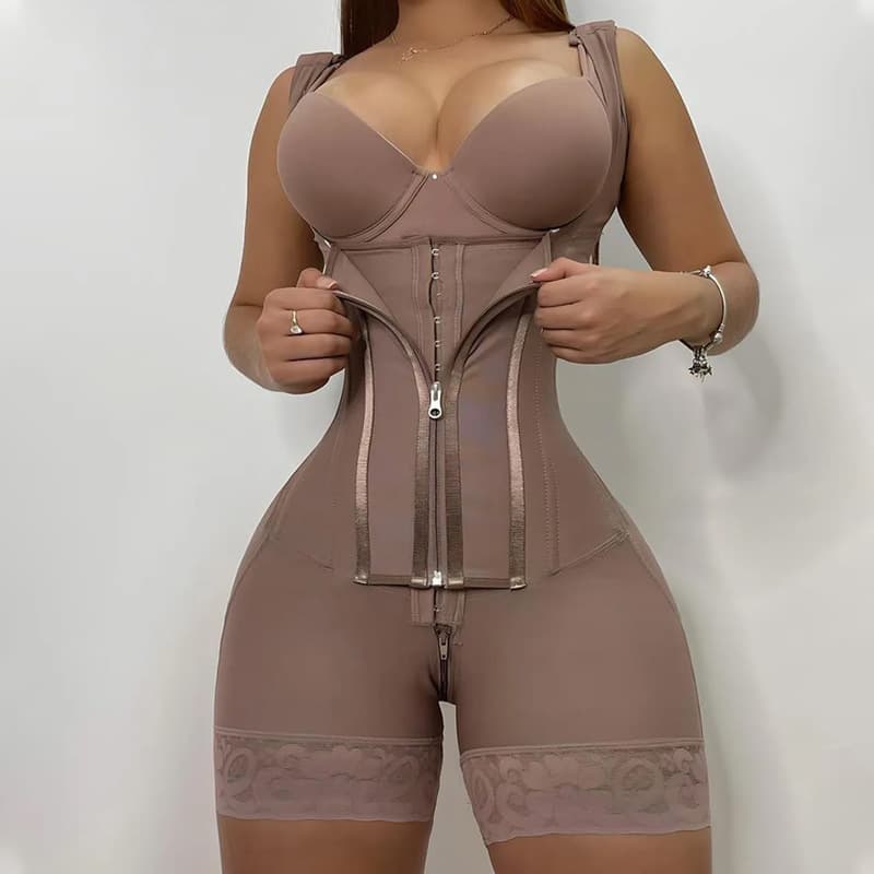 Underwear & Sleepwears ​Plus Size High Waist Tummy Control Shapewear With Wide Straps - Seamless Butt Lifting Body Shaper For Hourglass Figure