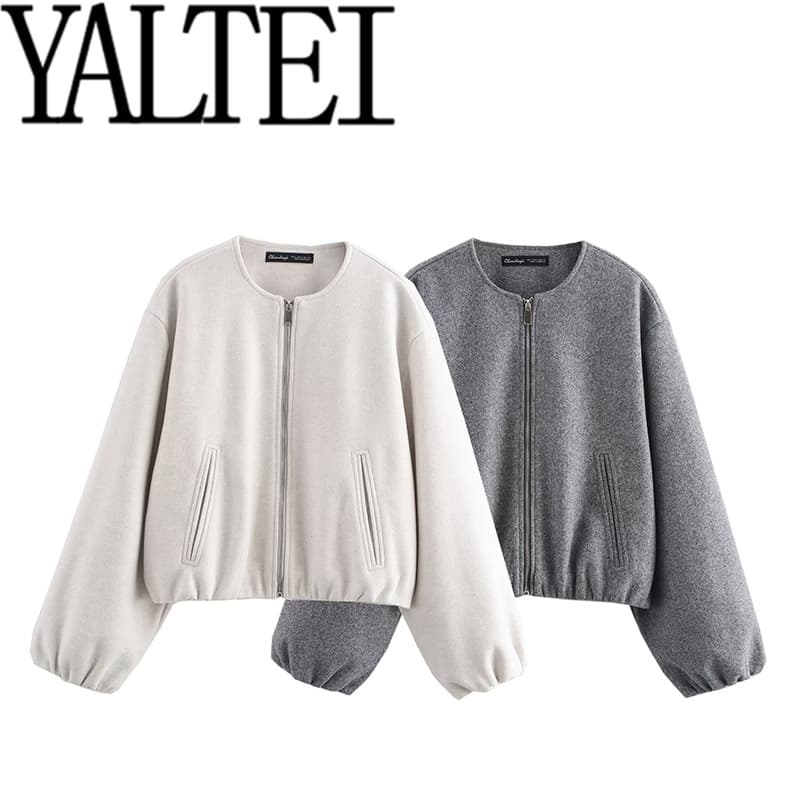 Women's Clothing Design Soft Bomber Jacket