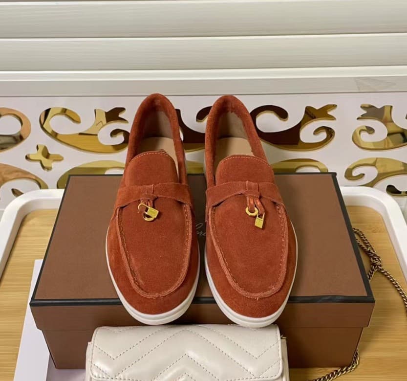 Mocassins décontractés à pampilles pour couple, style britannique, en cuir véritable, à semelle souple