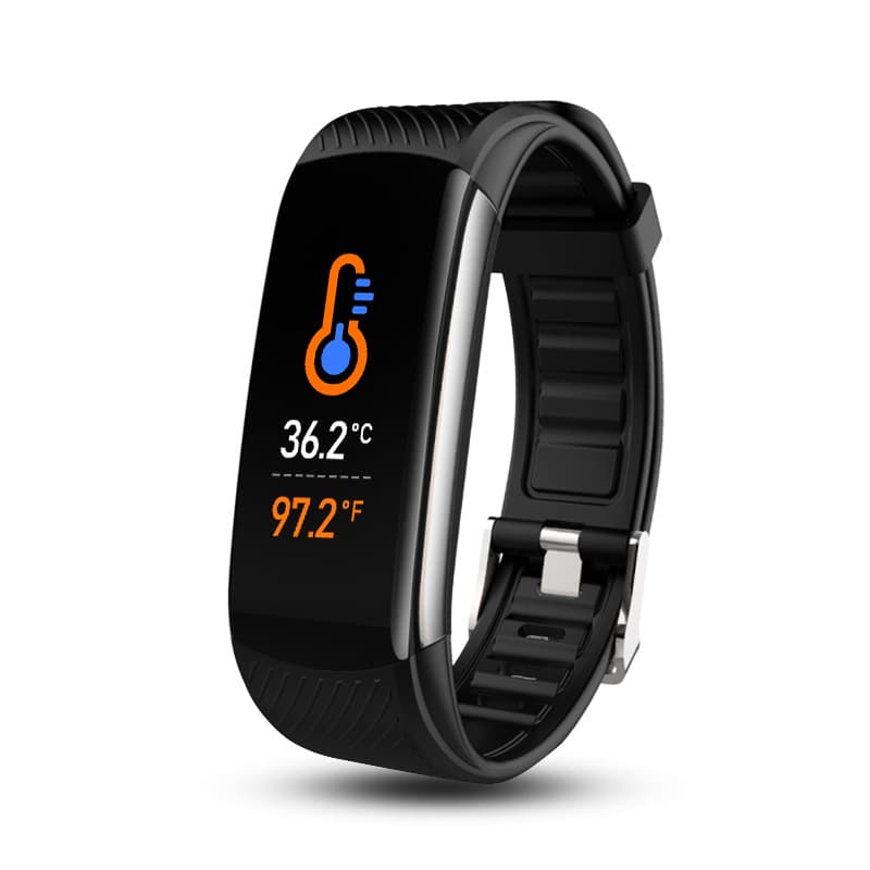 Smart Wristbands Black Technology C6t Sports Bracelet True Heart Rate Blood Pressure Body Temperature Sleep Monitoring Bracelet Gift Customization
