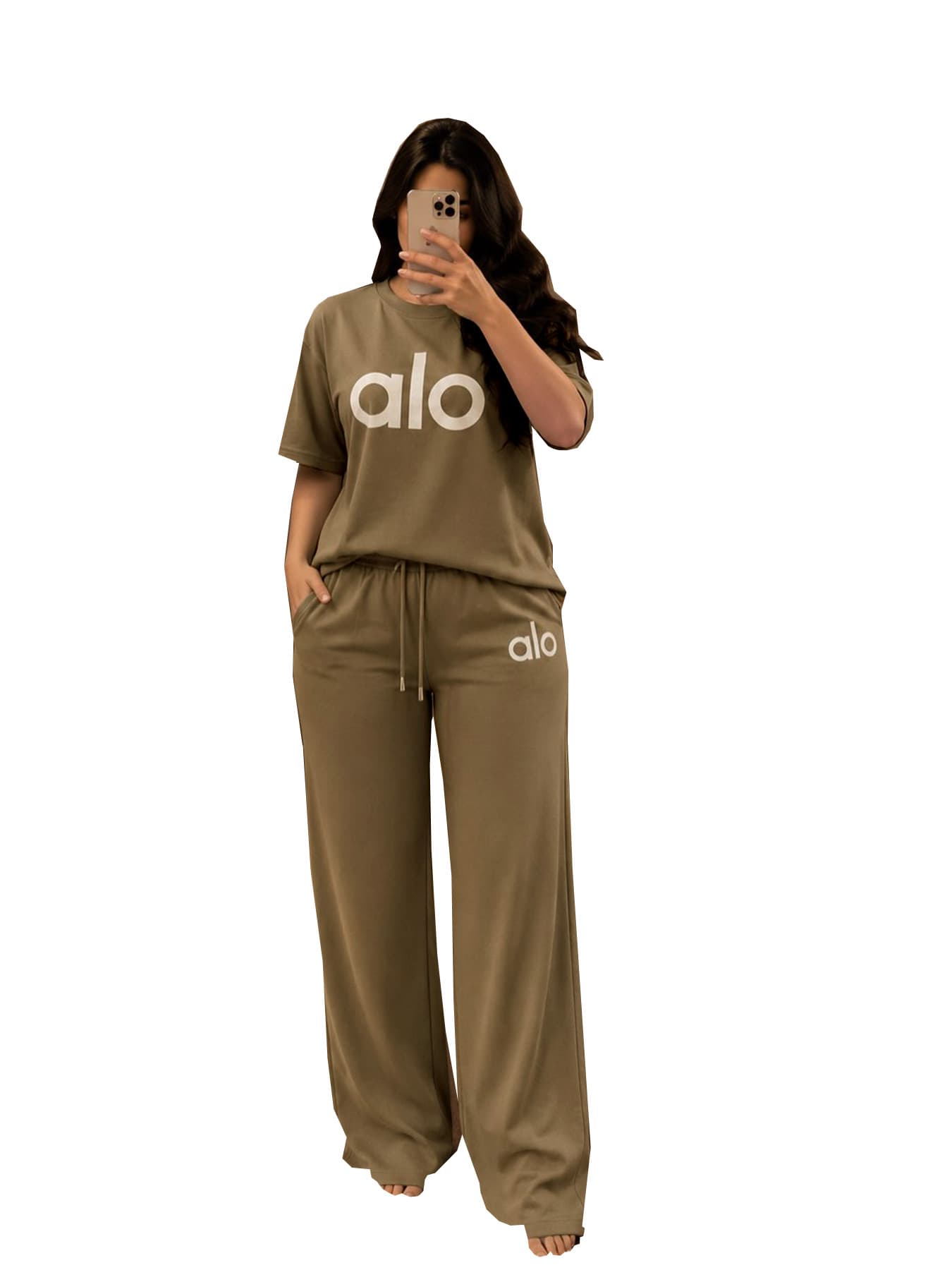 Ensemble d'été décontracté pour femme TW892A : haut et bas imprimés à manches courtes, coupe ample et confortable, style européen/américain,