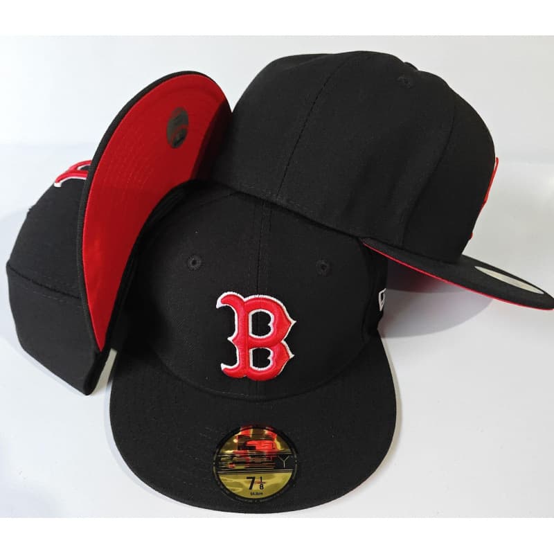 Casquette fermée de baseball brodée de haute qualité, style classique transfrontalier, de la Ligue sportive américaine, avec visière plate.