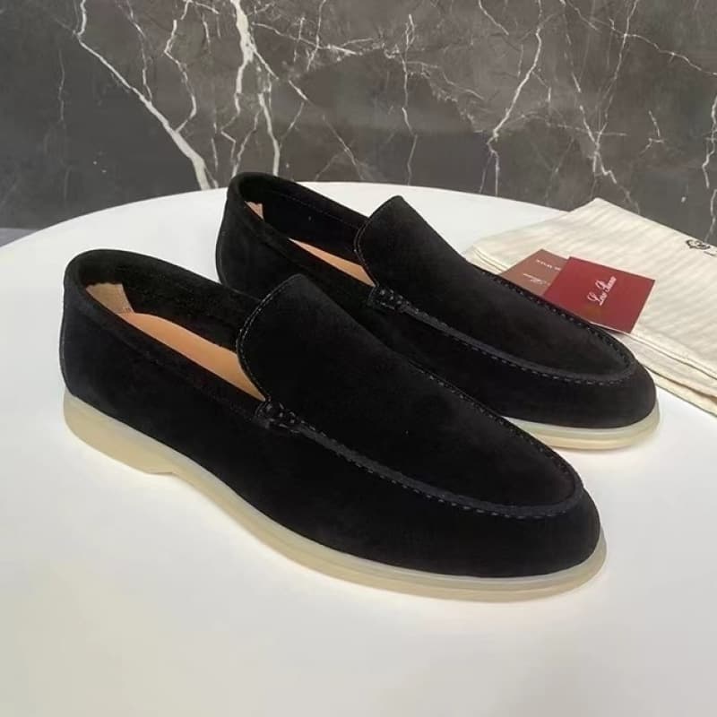 Chaussures plates décontractées pour hommes, mocassins confortables à enfiler pour l'été
