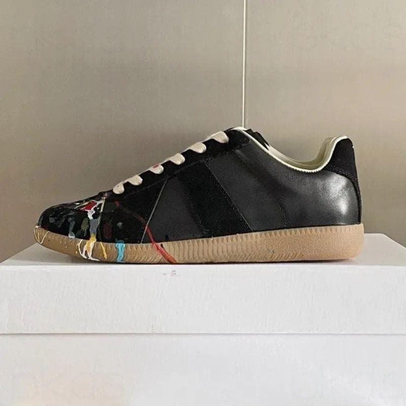 Chaussures d'entraînement originales à lacets de style Margiela, baskets blanches confortables et polyvalentes pour hommes et femmes