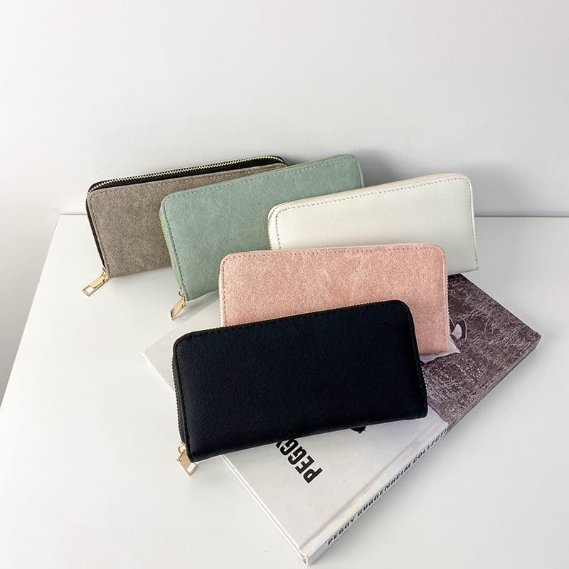 Women’s Bags New Retro Ladies Wallet Multi Function Wallet Large Capacity Multi Card Slots Fashionable Versatile Coin Purse Card Holder