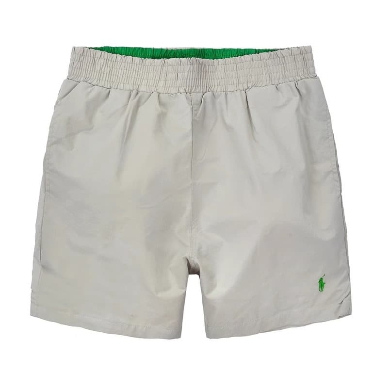 Short de bain homme à séchage rapide, short de plage taille élastique avec logo brodé, maillot de bain décontracté et léger pour la piscine et