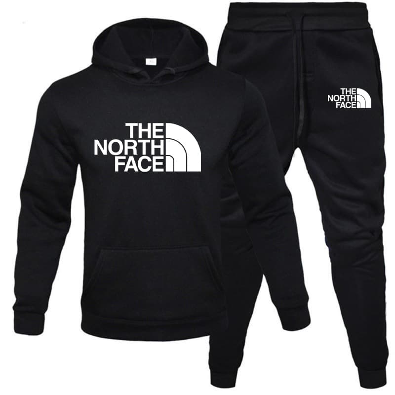 Ensemble sweat-shirt à capuche et pantalon de jogging pour homme, collection printemps-automne 2024.