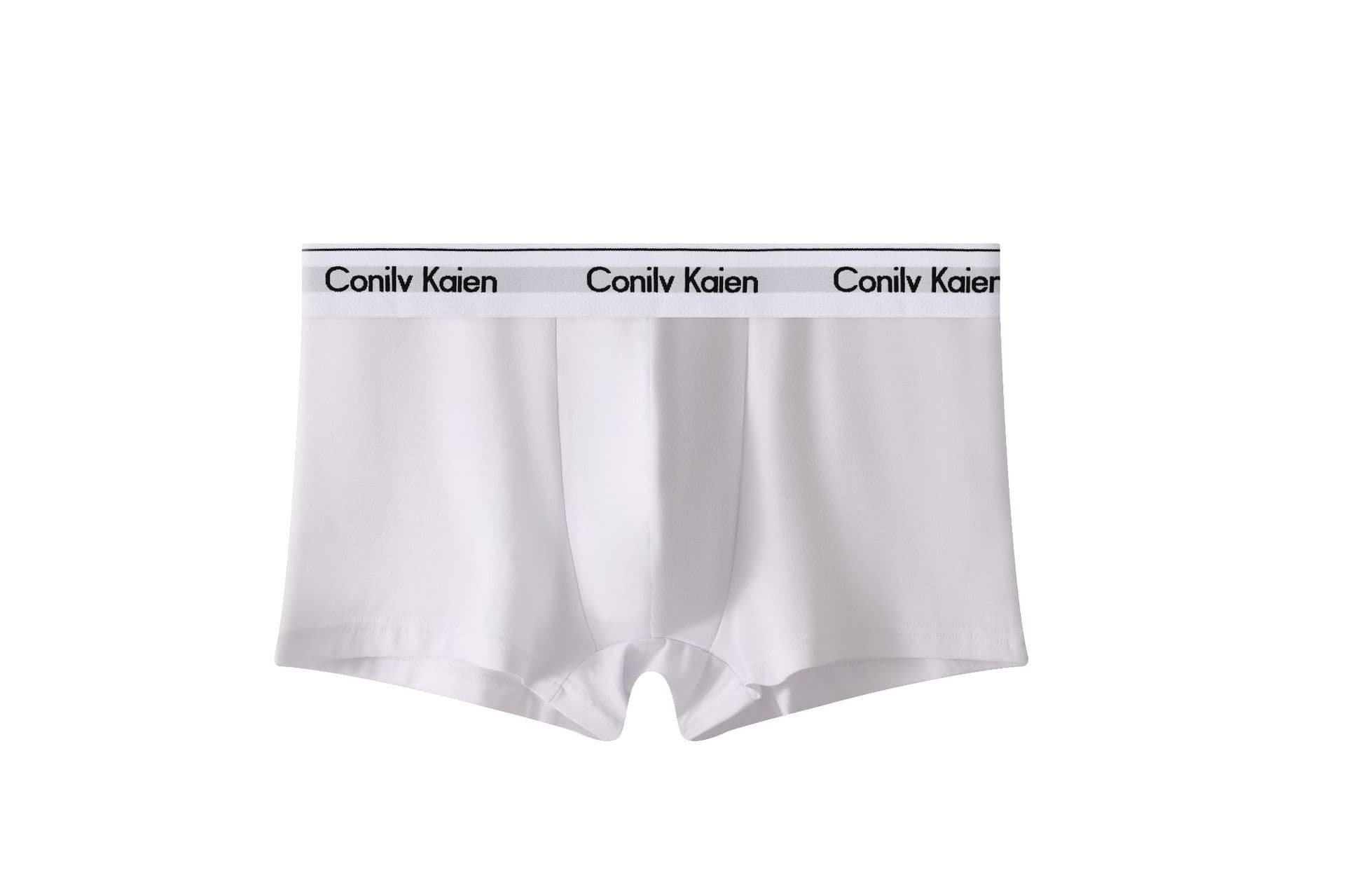 Boxers en coton pour hommes, grandes tailles, respirants, coupe classique.