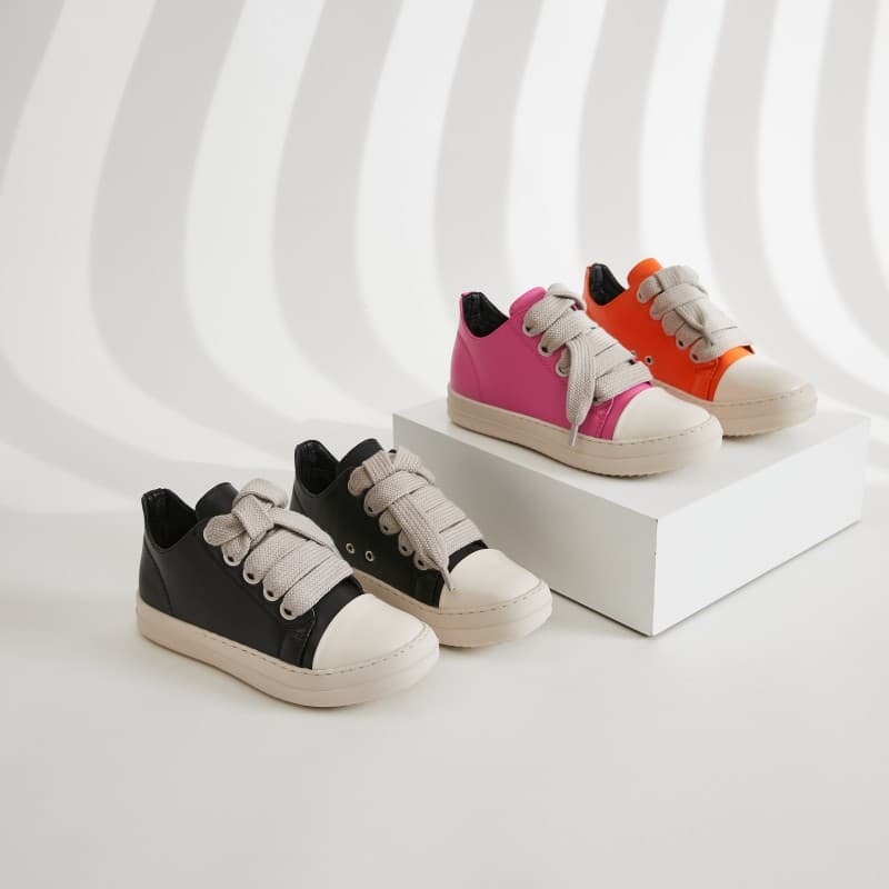 Women's Shoes Casual Shoes Shoes White Shoes For Women Thick Laces Personality Trendy Shoes Thick Soles Sewing Candy Color Shoes Shoes Couples Shoes Cool