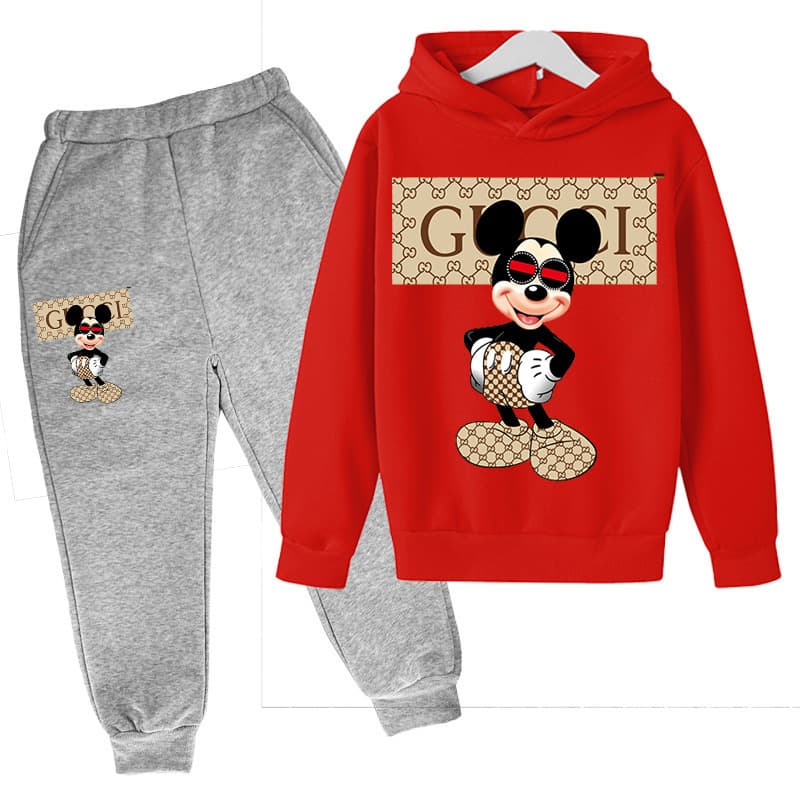 Vêtements pour bébé et mère Sweat à capuche tendance pour garçons et filles