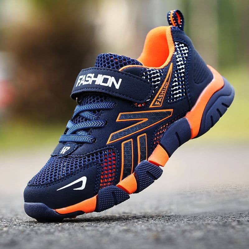 Boys' Breathable Running Shoes - Lightweight Mesh Sneakers With Arch Support | Kids' Gym & Play Footwear