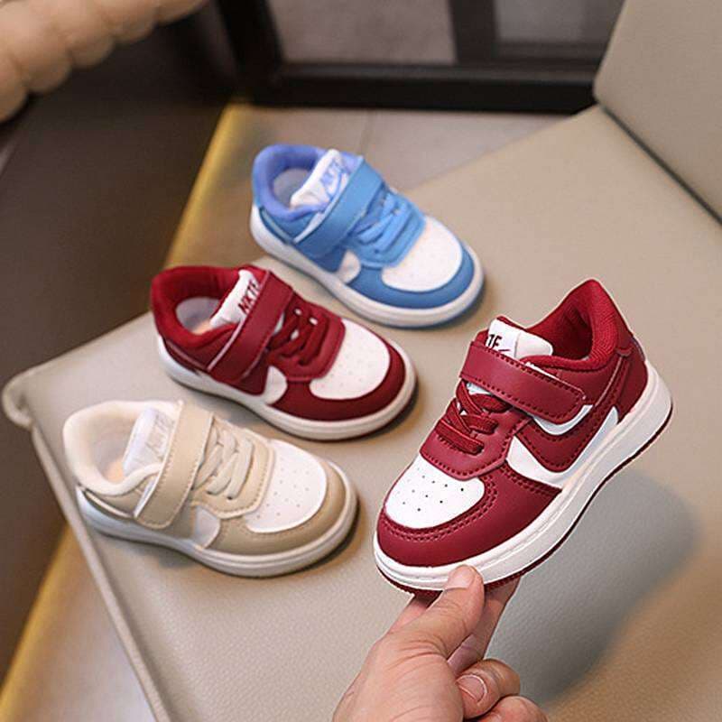 XUANMU Kids Sport Shoes Boys Girls Spring Autumn Walking Shoes Children's Sneakers Soft Bottom Outdoor Shoes Z0152