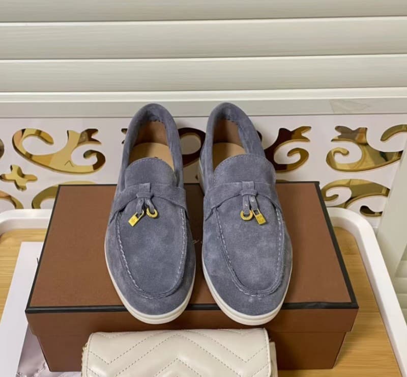 Mocassins décontractés à pampilles pour couple, style britannique, en cuir véritable, à semelle souple