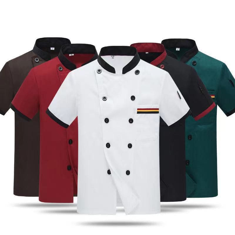 Men's Clothing Long Sleeved Chef Clothes Kitchen Clothes Catering Hotel Work Clothes Canteen Long Sleeved Work Clothes
