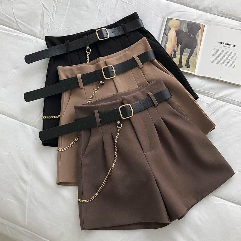 Women's Clothing Slim High Waist A Line Wide Leg Pants Versatile Casual Pants