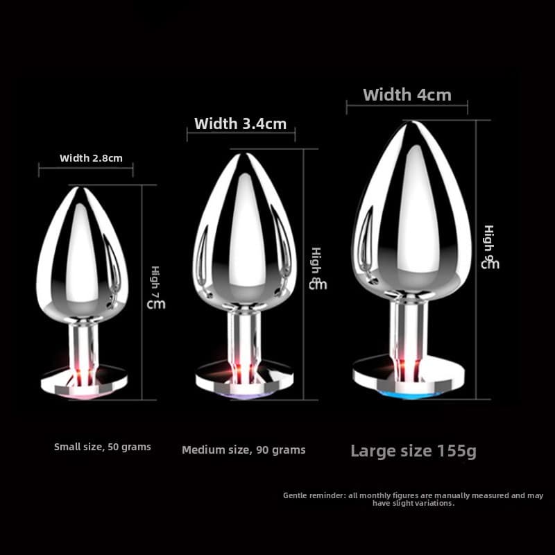 Round Metal Plug Anal Expansion Female Slave Adult Products Sex Toys Couples Fun Back Door SM Training Torture Tool Dao