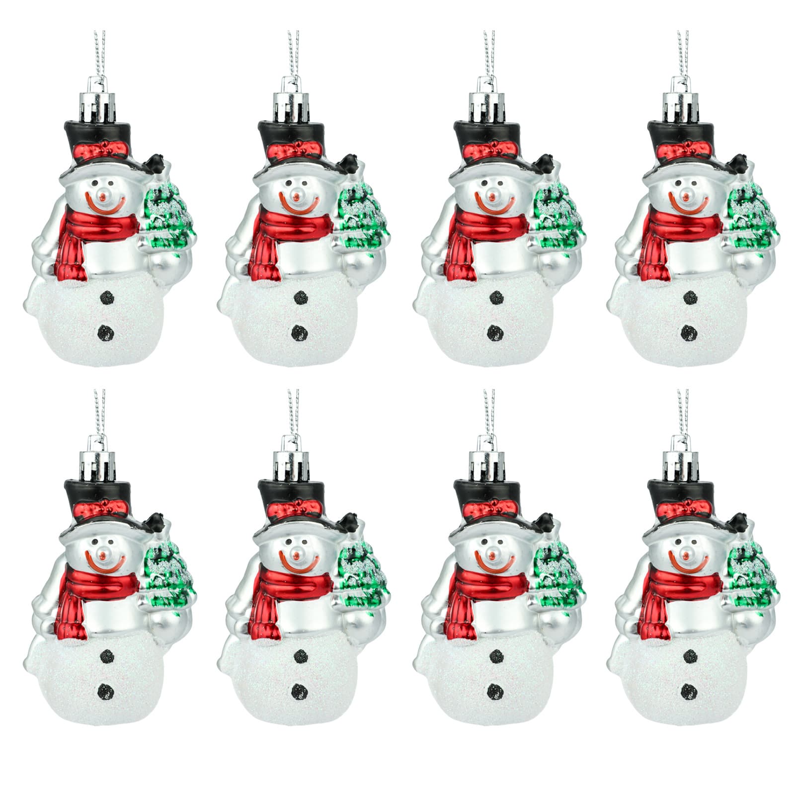 Christmas Tree Decoration New Christmas Nordic Painted Hanging Resin Pendant Snowman Hanging Creative