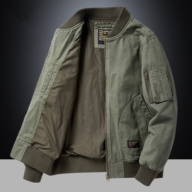 Pilot Outdoor Jacket Men's Short Loose Oversized Workwear Baseball Uniform Men's Spring And Autumn Casual Jacket