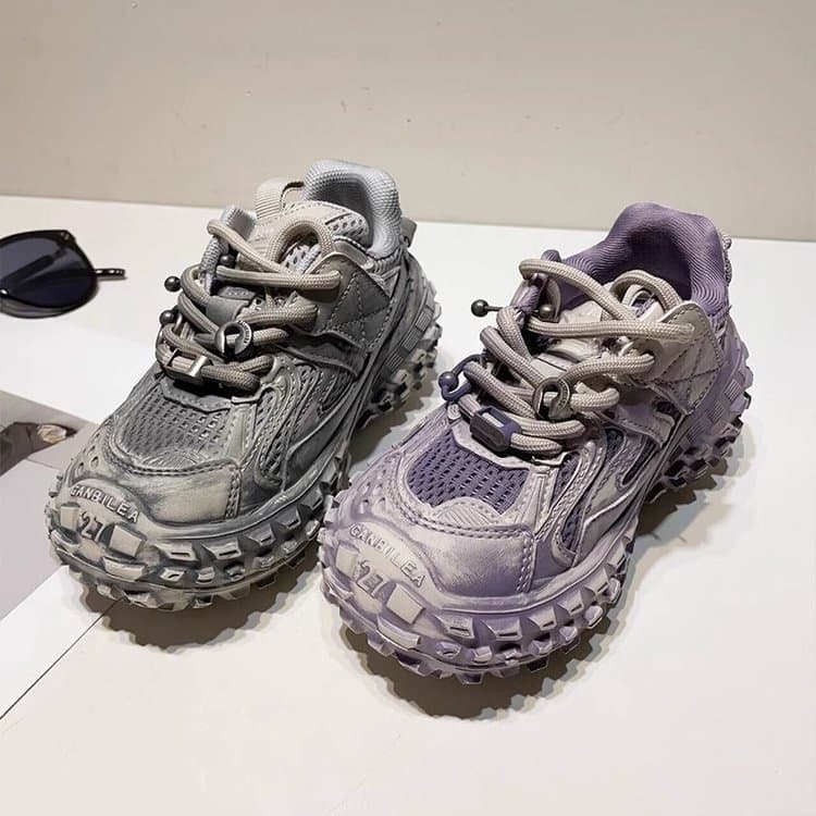 Children's Shoes Heavy Industry Sports Shoes Old Non Slip Boys' Tire Shoes Spring New Girls' Dad Shoes