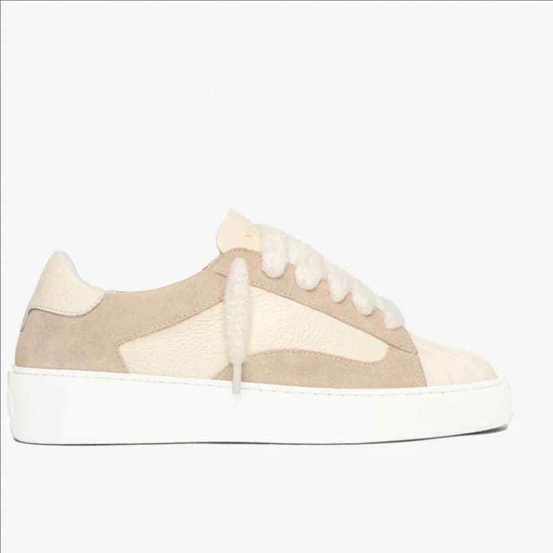 Chaussures Numeris, baskets décontractées pour hommes, plates, à bout rond, à lacets, baskets classiques et polyvalentes en cuir véritable.