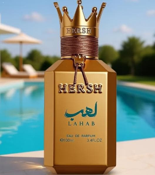 Charming Impressive Fresh Thai Basil Leaves Spices Pepper Grapefruit Bold Woody Tone Perfume 100ml Hersh Lahab Eau De