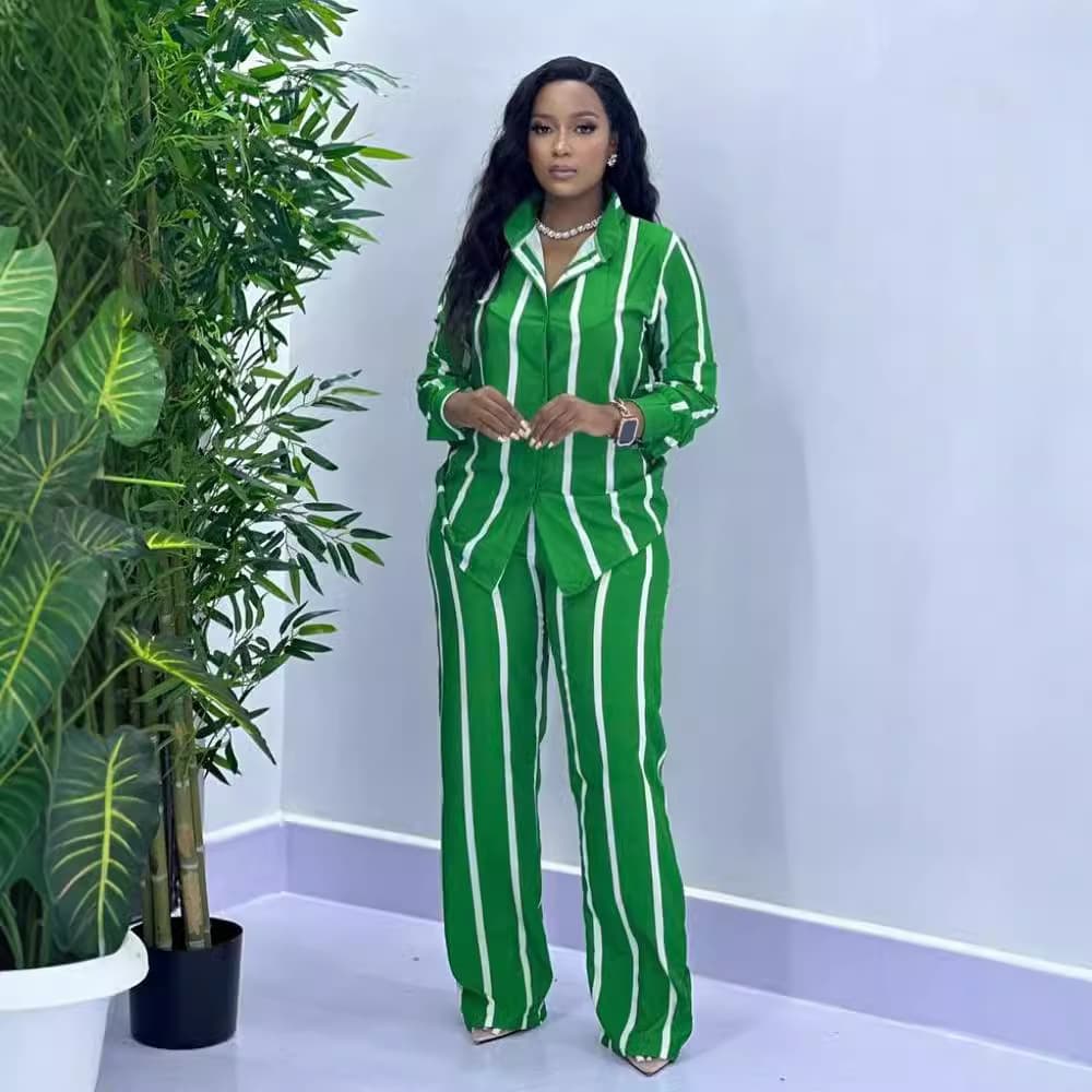 New 2025 Fashion Casual Suit For Women Spring And Autumn Long Sleeve Women's Clothing Two Pieces