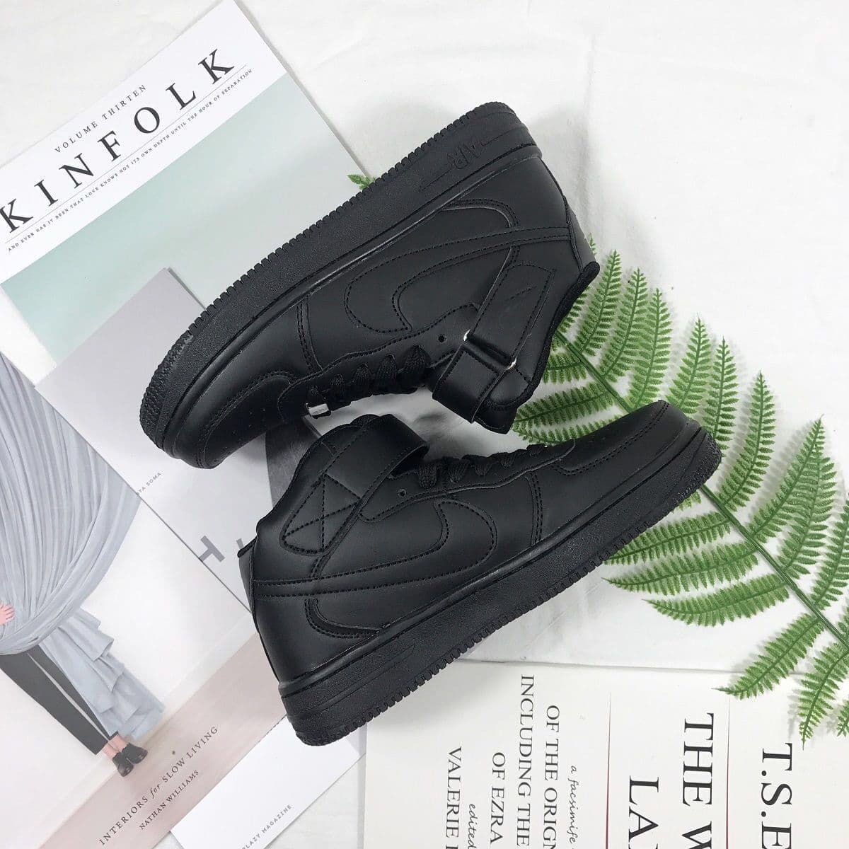 Chaussures montantes polyvalentes pour hommes n° 1, basses et pour étudiantes, chaussures de sport et décontractées, toutes blanches