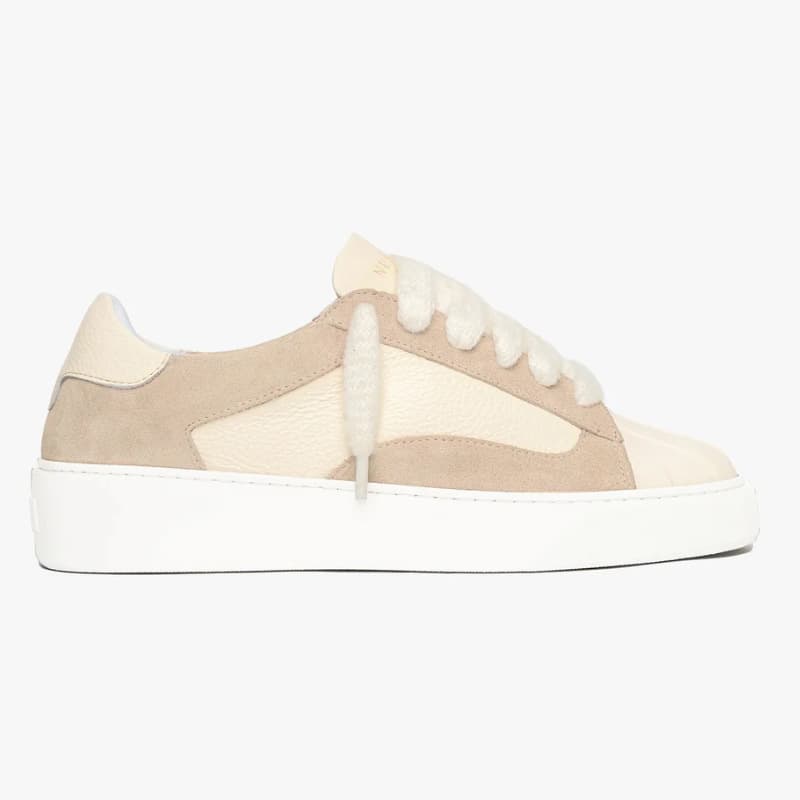 Numeris Eclipse Shell Toe Men's Platform Casual Sneakers With Genuine Leather Laces.