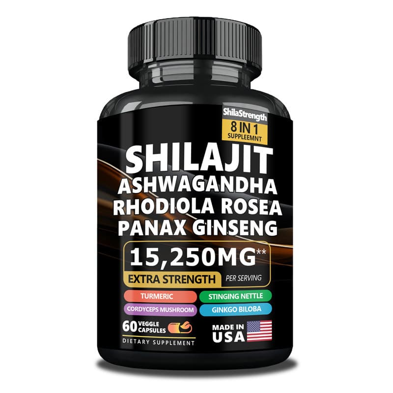 In Stock Exclusive TK Cross-Border Hot Sale Shilajit Nutritional Supplement Capsules Directly From Source Support OEM