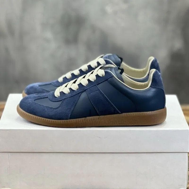 Chaussures d'entraînement originales à lacets de style Margiela, baskets blanches confortables et polyvalentes pour hommes et femmes