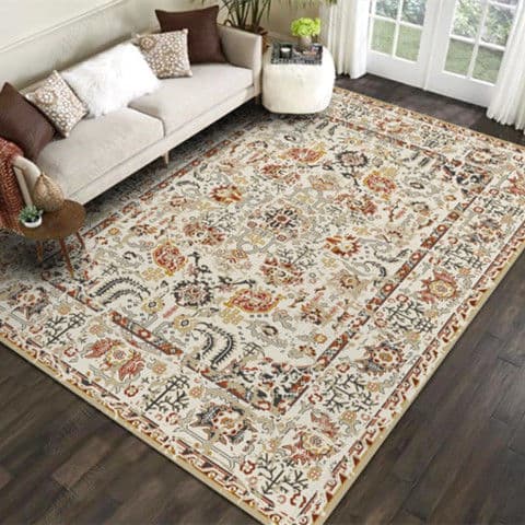 Carpets Living Room Luxury High End Carpet Bedroom Bedside Blanket Retro Persian Style Large Area Full Coverage