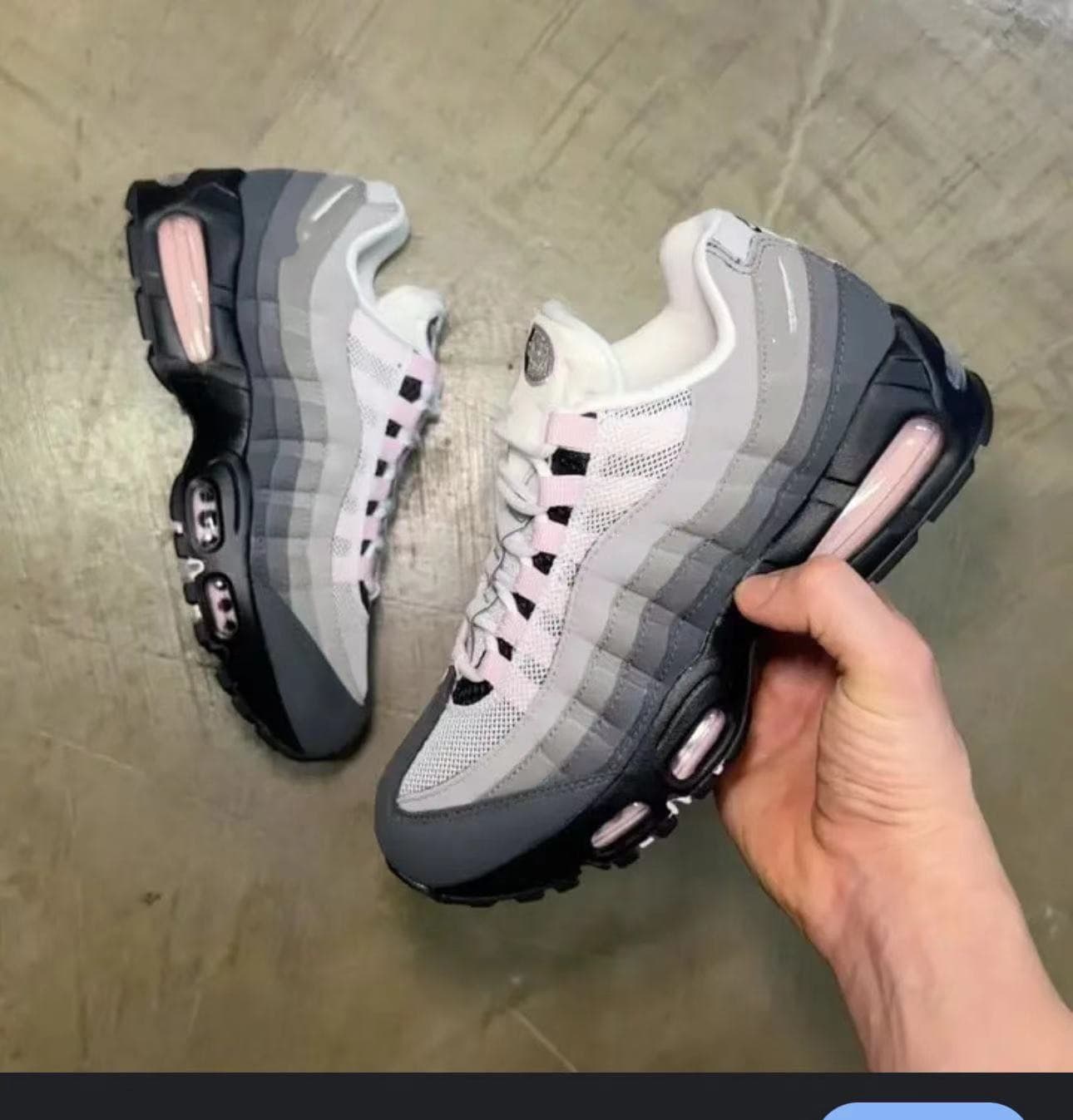Chaussures de sport Putian Max95 avec amorti et coussin d'air, pour hommes et femmes, style décontracté.