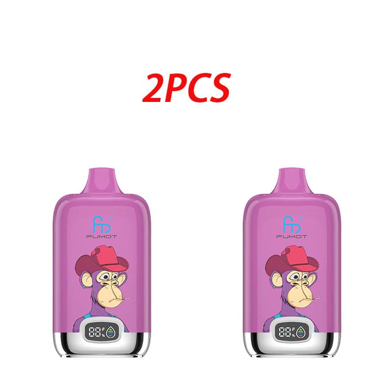 2PCS 12000 Puffs RANDM TORNADO Myrtille Framboise Saveur Fruitée Jetables Vape Cigarettes Électroniques Appareil Kit De Démarrage