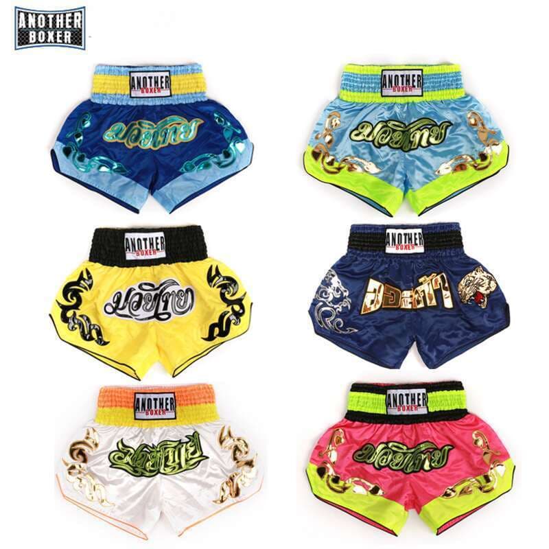 ANOHERBOXER Boxing Gym Summer Training Muay Thai Shorts Tear Resistant Boxing Pants Mixed Combat Shorts