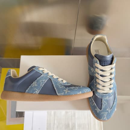 Chaussures d'entraînement d'été unisexes à bout rond plat, pointure 25, style allemand, baskets de sport décontractées et polyvalentes, parfait