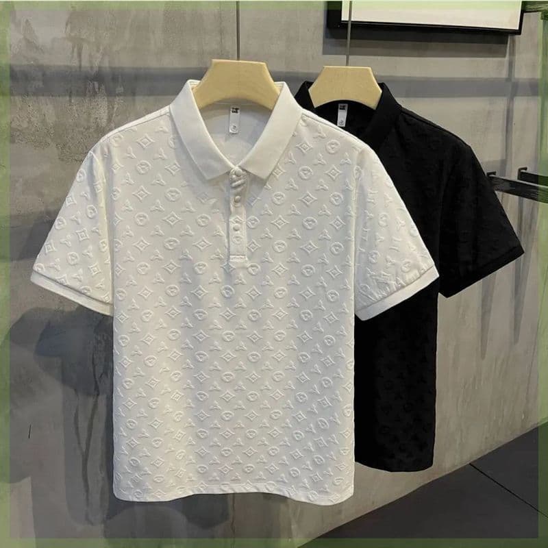 Men's Clothing Shirt Men's Short Sleeved Shirt Summer Ultra Thin New Style Fashionable Handsome Solid Color Trendy Casual Shirt Tops