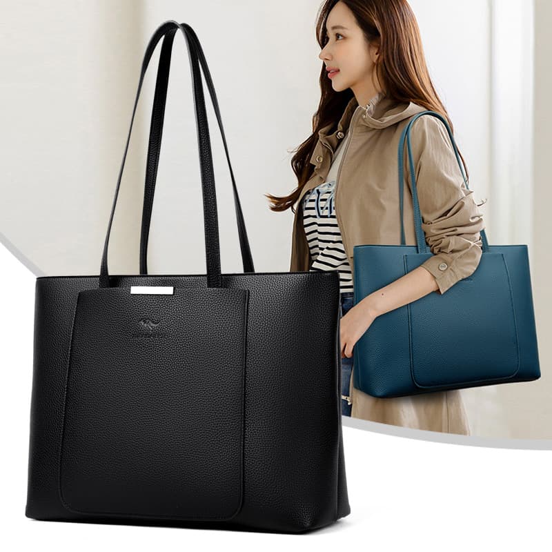 Women's 2024 New Tote Ladies Shoulder Bag Simple Versatile Large Capacity Fashion Mom Handbag