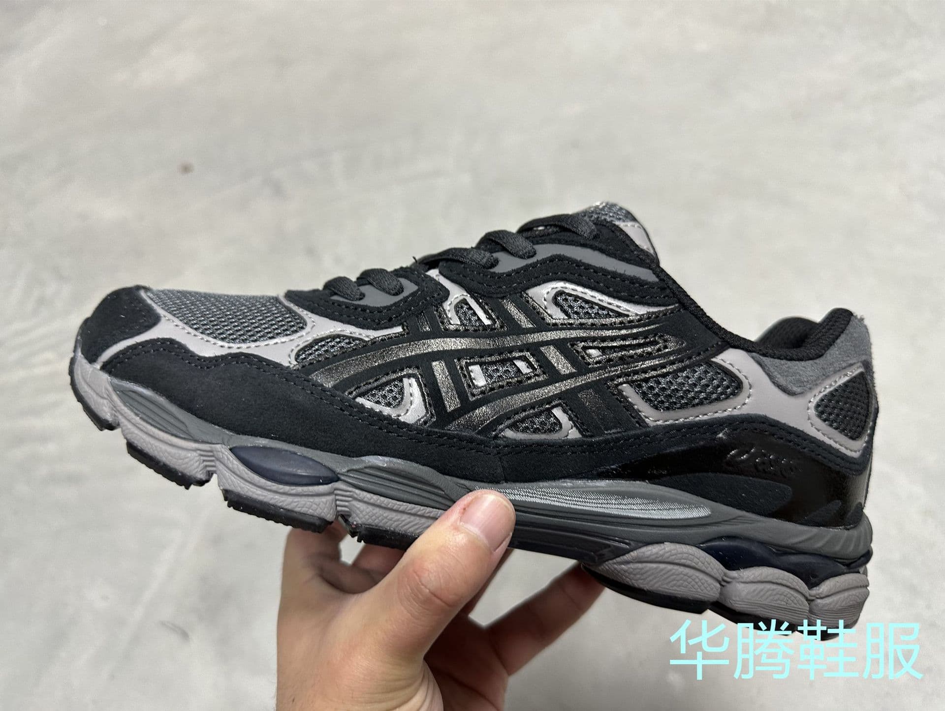 Version export de haute qualité des chaussures Asics Gel-NYC pour hommes, authentiques, fonctionnelles, rétro, tendance, antidérapantes et résist