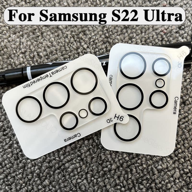 For Samsung Galaxy S22 Ultra Camera Lens Protector Tempered Glass For Samsung S22Ultra Camera Lens Glass Protective Case