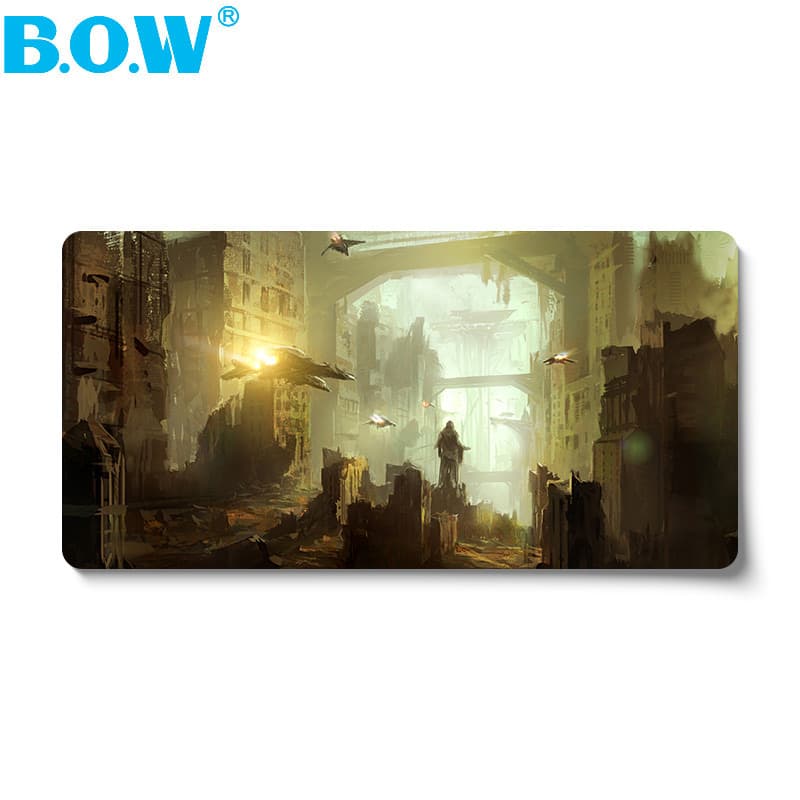 Mouse oversized male esports game keyboard student desk pad, large-sized thickened locking edge pad
