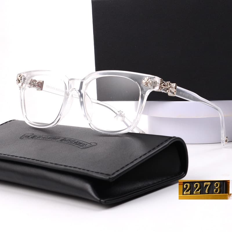 Lunettes Kejia 2273 noires transparentes, monture unisexe, même style, sans correction